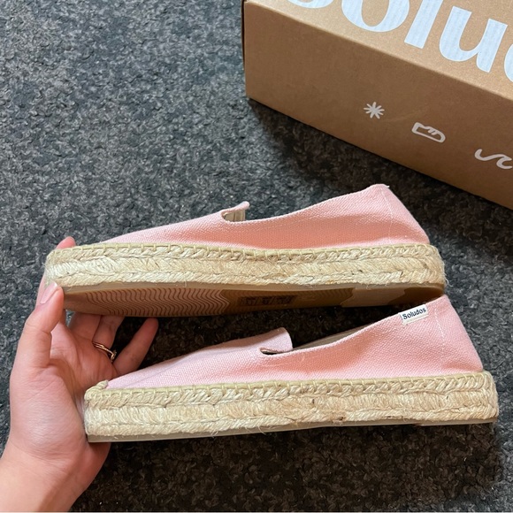 Anthropologie soludos platform smoking slippers espadrilles - Picture 7 of 7